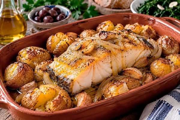 Bacalhoada ao forno