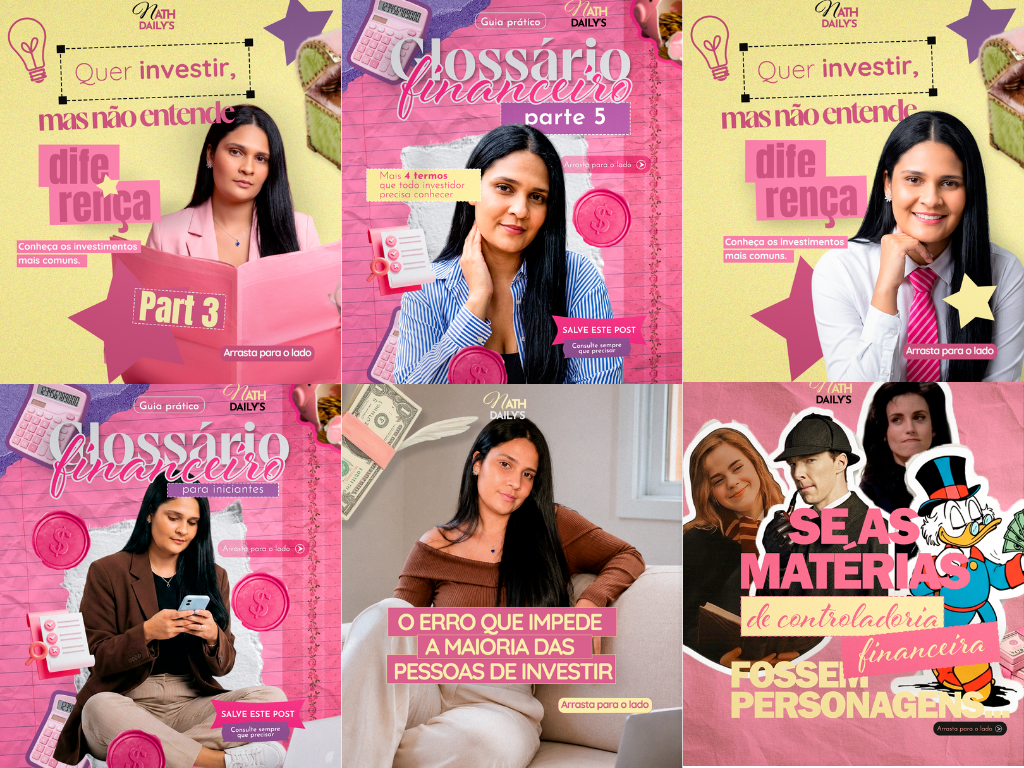 Design de posts para @nathdaily_s