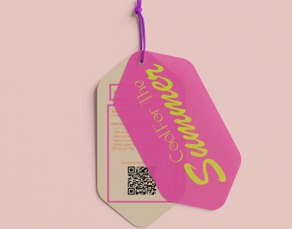 Identidade visual para loja de biquíni Cool for the Summer